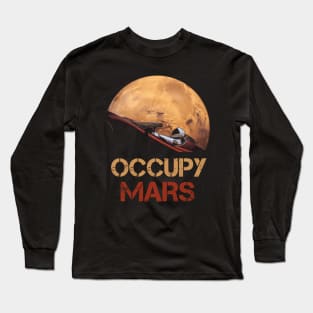 Occupy Mars Long Sleeve T-Shirt